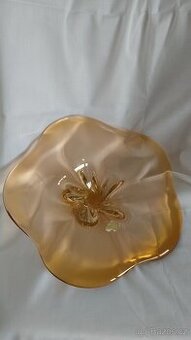 MÍSA Z HUTNÍHO SKLA , vel.34 cm