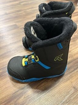 Dětské Snowboardove boty vel. 33 s boa utahováním