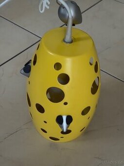 Dětské stropní světlo sýr-myš