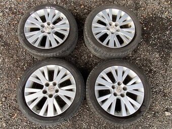 123. sada letní alu kola 215/50 r17 5x114,3 MAZDA