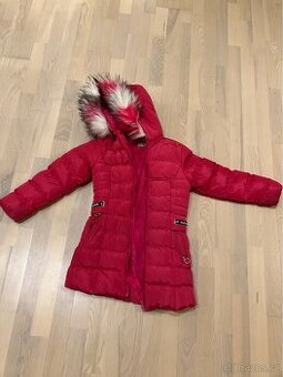 Dívčí zimní kabát 7-8 let Happy house