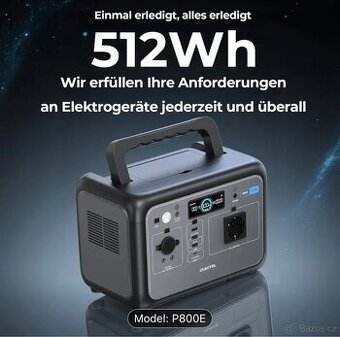 Power banka 512Wh, 800W