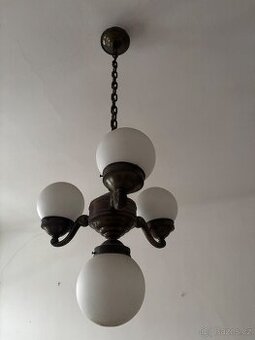 Starožitný stropní lustr