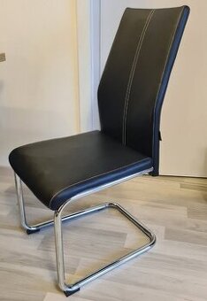 Koženkové židle - celkem 5 ks