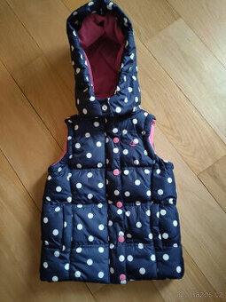 Dětská zateplená vesta, 4 – 5 let