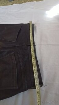 Dámské kožené moto kalhoty