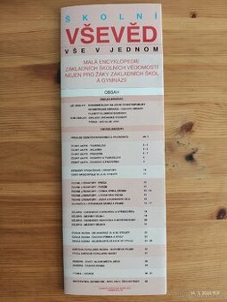 Školní vševěd - malá encyklopedie nejen pro žáky ZŠ