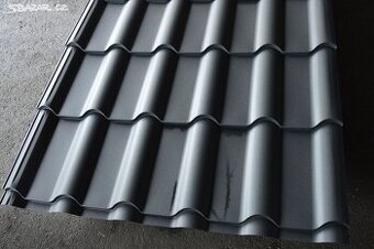 plechová střešní krytina, trapézové plechy