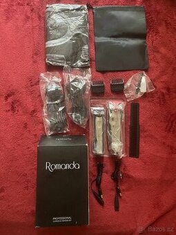 Profesionální sada strojků na vlasy Romanda – nová
