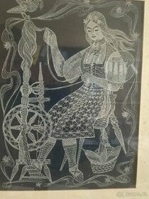 Prodám obraz Dívka