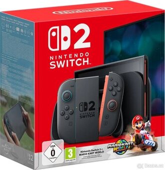 Nintendo Switch 2 + Mario Kart World + Zelda Switch 2 Editio