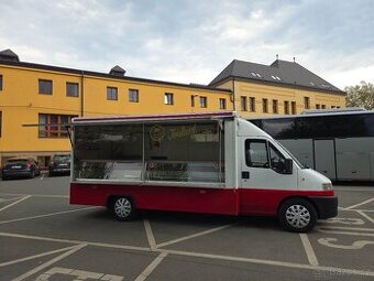 Fiat ducato pojízdná prodejna , pojizdné občerstvení, gastro