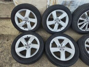 17"letní alu sada 5x100 origo VW TCross Kamiq Scala 205/55