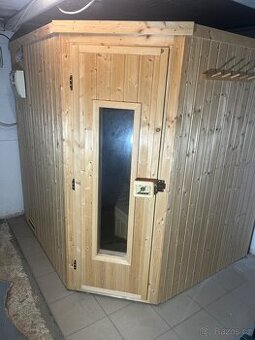 Finská sauna Weka SaunaWelt BioMat kamna 4,5 kw s párou