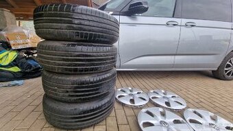 Nové letní pneu Hankook Ventus Prime 4ks vč. disků a poklic