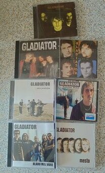 Prodám 7 x CD kapely GLADIATOR