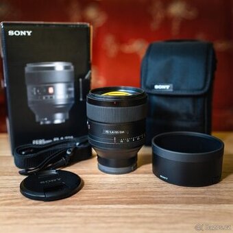 Sony FE 85 mm f/1.4 GM - Záruka 2/2028