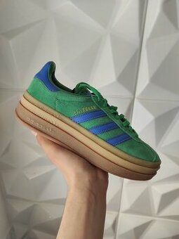 adidas Gazelle bold green