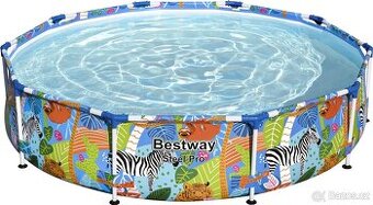 Bazén Bestway safari s konstrukcí 3,05x0,66m,filtrace