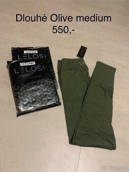 Lelosi dlouhé legíny Olive - small, medium, plus