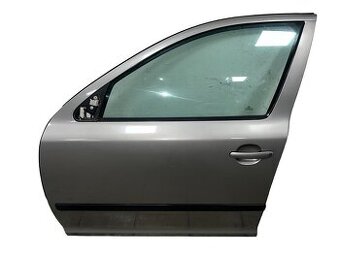 Levé přední dveře zlatošedá LF8H Škoda Octavia 2 r.v. 2008