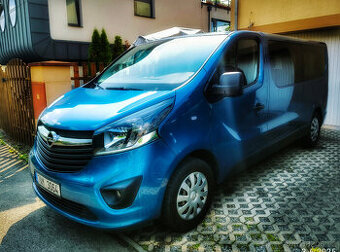 Opel Vivaro 1,6 89kW Navi Long 1. majitel, 1249xx km, spaní