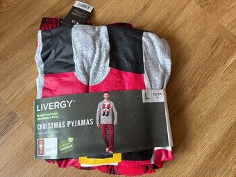 NOVÉ pánské vánoční pyžamo vel. L (52/54), Lidl