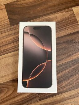 Nový iPhone 16 Pro 128GB - zlatá barva