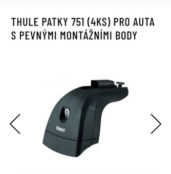 Thule patky 751