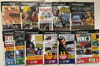 různé PC a PlayStation 2 hry