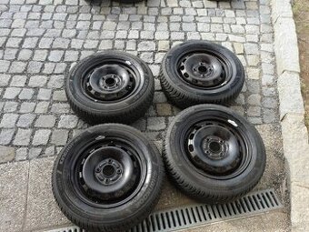 ZIMNÍ PNEU + DISKY FORD HANKOOK 175/65R14