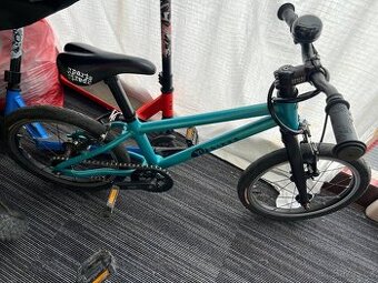 Dětské kolo KUBIKES 16L - tyrkysová