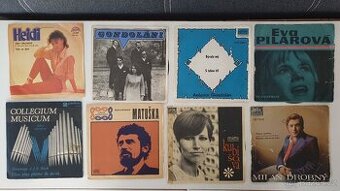 SP desky singly Československo