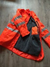 Oranžový reflexní vaťák