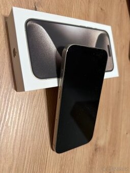 iPhone 15 pro 128gb přírodní Titan