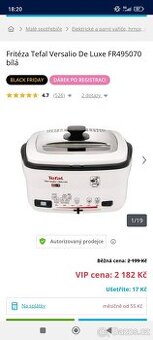 Fritéza Tefal nová