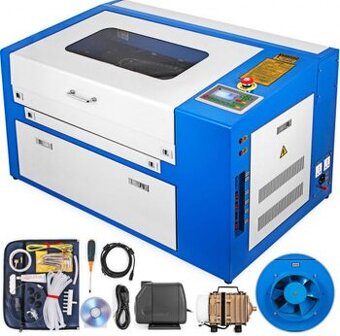 Laser CO2, laserová gravírka 50W 300x500 mm