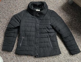 Černá dámská zimní bunda XL