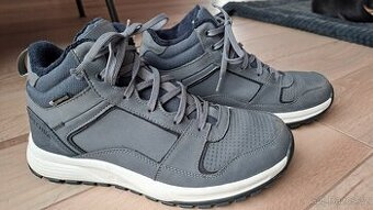 TOP STAV - Pánské zimní nepromokavé kožené boty - vel. 41