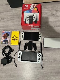 Nintendo Switch Oled+ hra + příslušenství
