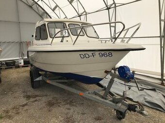 Prodám sportovní rybářský kajutový člun 530MC