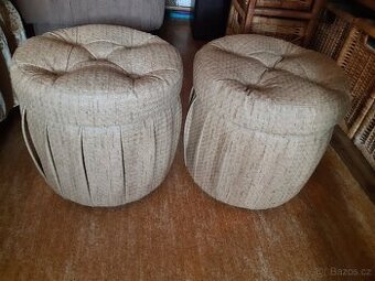 Taburety s úložným prostorem