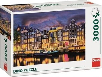 Dino puzzle Amsterdam 3000 dílků