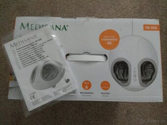 Nový masážní přístroj na chodidla Medisana - orig. balení