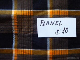 FLANEL METRÁŽ - 2 X 10 m - sleva