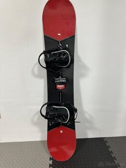 Snowboard Flow Verve 135 cm, valzání a boty