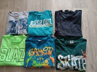 chlapecké trička 8 - 10 let