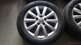 Pěkná orig. zátěžová letní ALU kola 16" 5x112 VW Sharan