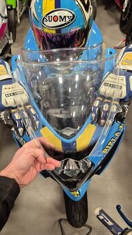 Originální plexi a zatmavené na Suzuki GSX-R 1000 K8-K9