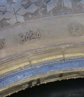 2ks zimnich pneu 225/55R17 101V Continental TS870P DOT3424